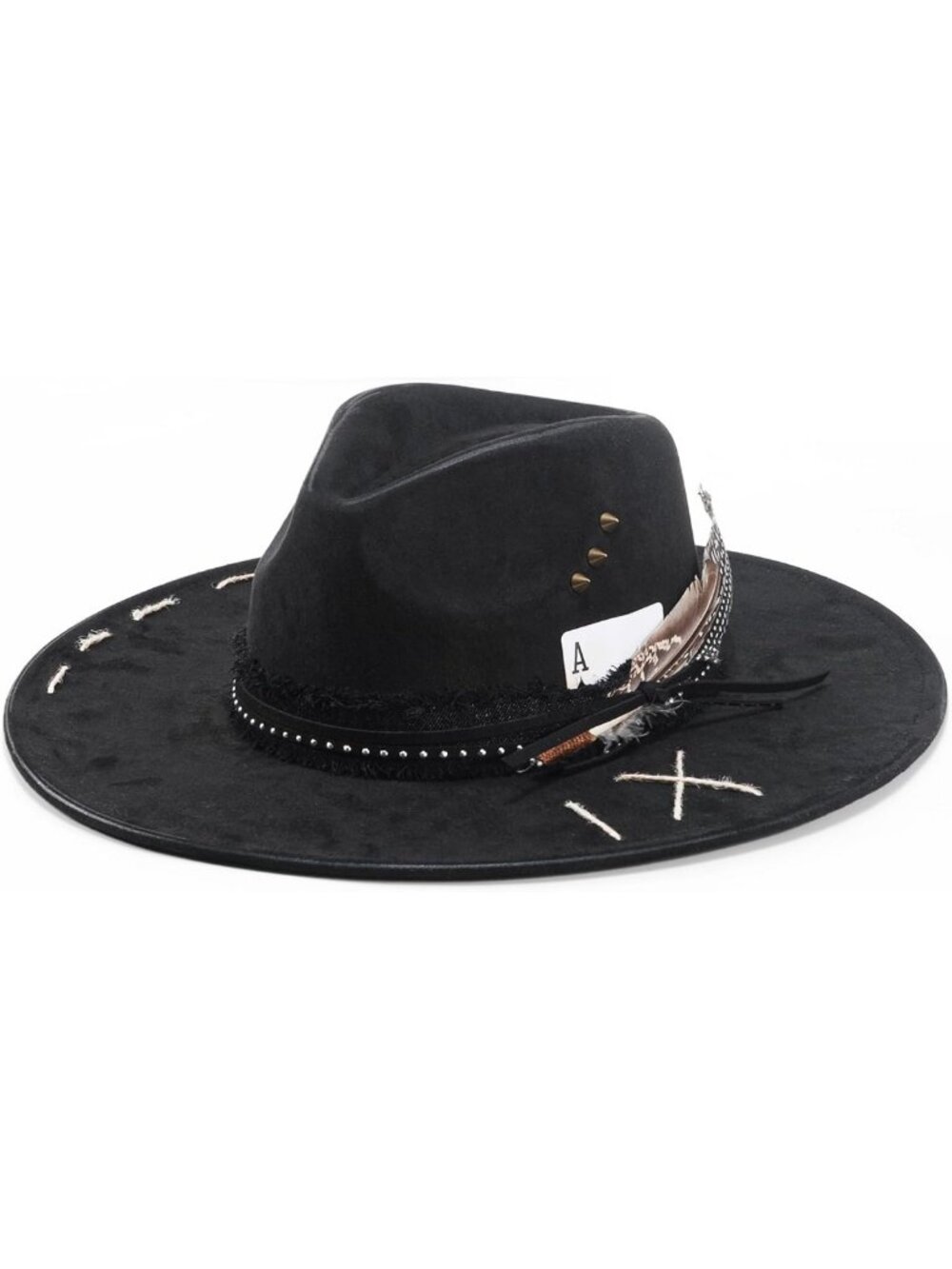 Stylish Wide Brim Fedora Hat for Men & Women | Felt Panama Dress Hat